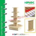 Hot sale wood flooring table display rack